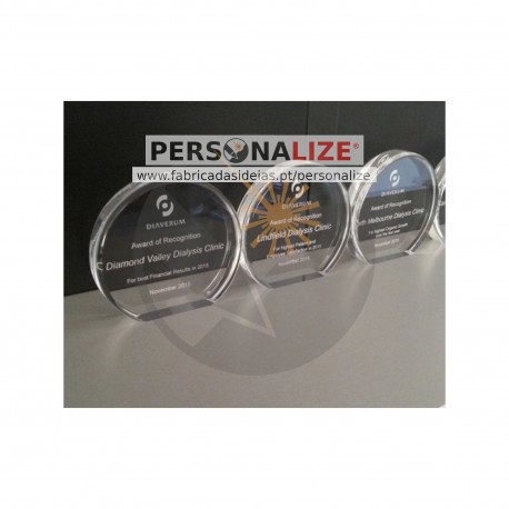 Peças pequenas em acrílico