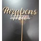 Topper para bolos
